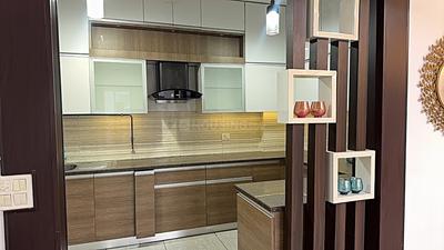 Kitchen Image of 1620 Sq.ft 3 BHK Apartment / Flat for sale in ABA Cleo County, Sector 121 Noida for Rs. 27000000