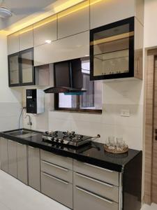 Kitchen Image of 1600 Sq.ft 3 BHK Apartment / Flat for rent in Prozone Palms, Somalwada Nagpur for Rs. 60000