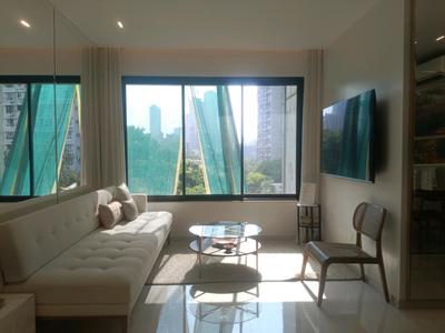 Living Room Image of 740 Sq.ft 2 BHK Apartment / Flat for sale in Kandivali West Mumbai for Rs. 22000000