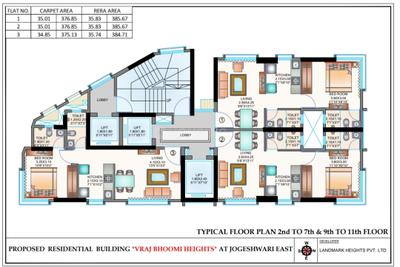 Image of 480 Sq.ft 1 BHK Apartment / Flat for sale in Jogeshwari East, Mumbai for Rs. 7500000