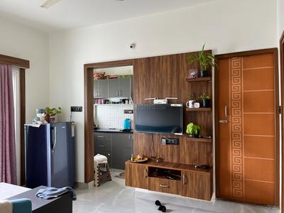 Hall Image of 600 Sq.ft 1 BHK Apartment / Flat for rent in Whitefield Bengaluru for Rs. 26500