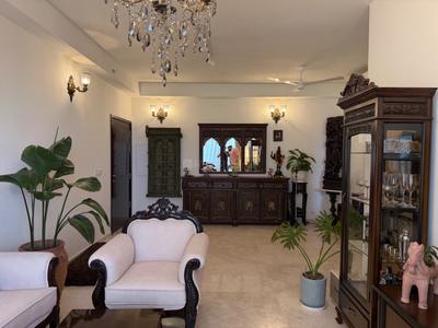 Living Room Image of 1752 Sq.ft 2 BHK Apartment / Flat for rent in DLF One Midtown, Karampura New Delhi for Rs. 74000