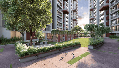Image of 2027 Sq.ft 3 BHK Apartment / Flat for sale in Althan, Surat for Rs. 9500000