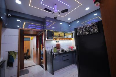 Kitchen Image of 1212 Sq.ft 2 BHK Apartment / Flat for sale in Dindoli Surat for Rs. 5600000