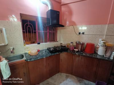 Kitchen Image of 950 Sq.ft 3 BHK Apartment / Flat for sale in Netaji Nagar Kolkata for Rs. 4500000