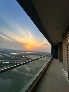 Balcony Image of 2105 Sq.ft 3 BHK Apartment / Flat for rent in Supertech Supernova, Sector 94 Noida for Rs. 90000
