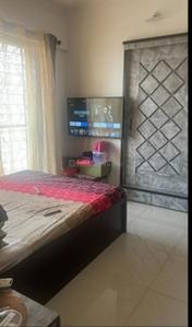 Bedroom Image of 550 Sq.ft 1 BHK Apartment / Flat for rent in Runwal Eirene, Thane West Thane for Rs. 28000
