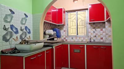 Kitchen Image of 1080 Sq.ft 3 BHK Apartment / Flat for sale in Keshtopur Kolkata for Rs. 4050000