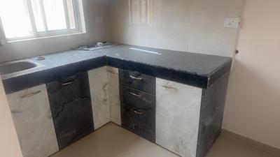 Kitchen Image of 1165 Sq.ft 3 BHK Apartment / Flat for rent in Oro Elements, Jankipuram Lucknow for Rs. 18000