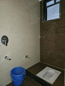Common Bathroom Image of 1050 Sq.ft 3 BHK Apartment / Flat for rent in Shruti Radhe Windsun, Charholi Budruk Pune for Rs. 24000