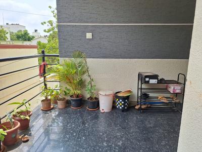 Balcony Image of 700 Sq.ft 1 BHK Builder Floor for rent in Arakere Bengaluru for Rs. 19000