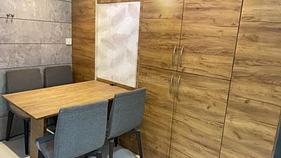Kitchen Image of 650 Sq.ft 2 BHK Apartment / Flat for rent in Santvan Skyon, Palanpur Surat for Rs. 27000