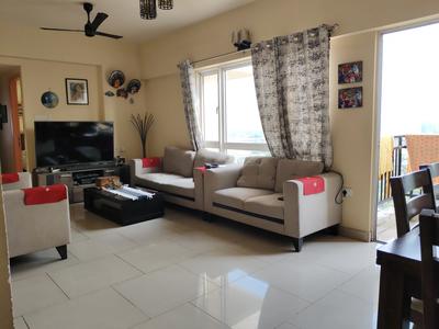Living Room Image of 1230 Sq.ft 3 BHK Apartment / Flat for sale in Merlin Elita Garden Vista Phase 2, New Town Kolkata for Rs. 13800000