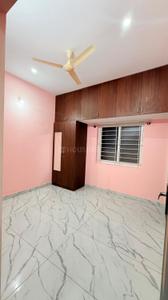 Bedroom Image of 750 Sq.ft 1 BHK Builder Floor for rent in Thanisandra Bengaluru for Rs. 18000