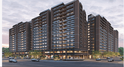 Image of 2847 Sq.ft 3 BHK Apartment / Flat for sale in Madhav Oeuvre Iconic, Bodakdev, Ahmedabad for Rs. 25300000