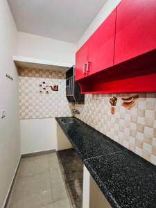Kitchen Image of 550 Sq.ft 1 BHK Builder Floor for rent in New Tippasandra Bengaluru for Rs. 25000