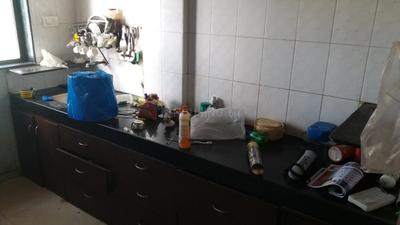 Kitchen Image of 1100 Sq.ft 2 BHK Apartment / Flat for rent in Renuka Nagar Nashik for Rs. 25000