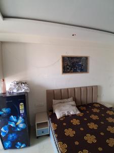 Bedroom Image of 466 Sq.ft 1 BHK Studio for rent in Eternal Manhattan Riviera, Sitapura Jaipur for Rs. 16000