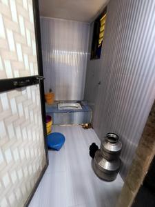 Bathroom Image of 600 Sq.ft 1 BHK Apartment / Flat for sale in Siddhagiri Kalpana Garden, Nalasopara East Nala Sopara for Rs. 4300000