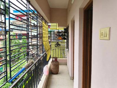 Balcony Image of 850 Sq.ft 2 BHK Apartment / Flat for sale in Keshtopur Kolkata for Rs. 3100000
