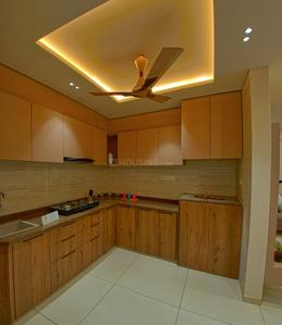Kitchen Image of 1050 Sq.ft 3 BHK Apartment / Flat for sale in Everest Trinity, Bhayli Vadodara for Rs. 5400000