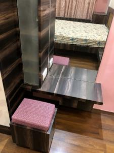 Bedroom Image of 980 Sq.ft 2 BHK Apartment / Flat for rent in Pegasus Megapolis Sangria Towers, Hinjawadi Phase 2 Pune for Rs. 32500