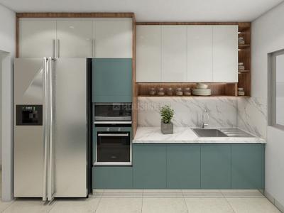Kitchen Image of 1800 Sq.ft 3 BHK Builder Floor for sale in Agarwal Aditya World City, Wave City Ghaziabad for Rs. 9250000