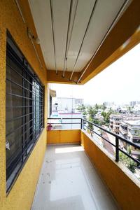 Balcony Image of 950 Sq.ft 2 BHK Apartment / Flat for sale in Chinchwad Pune for Rs. 7800000