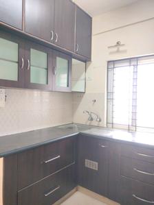 Kitchen Image of 1602 Sq.ft 3 BHK Apartment / Flat for rent in BM Serenity, HSR Layout Bengaluru for Rs. 53000