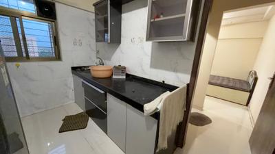 Kitchen Image of 1055 Sq.ft 2 BHK Apartment / Flat for rent in Vishesh Balaji Symphony, Panvel Navi Mumbai for Rs. 32000