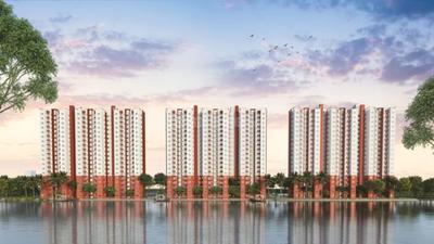 Image of 400 Sq.ft 1 BHK Apartment / Flat for sale in Sunshine Two, Uttarpara, Hooghly for Rs. 2500000