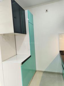 Kitchen Image of 1360 Sq.ft 3 BHK Apartment / Flat for rent in Leverage Green Woods Unity C Grand, Besa Nagpur for Rs. 25000