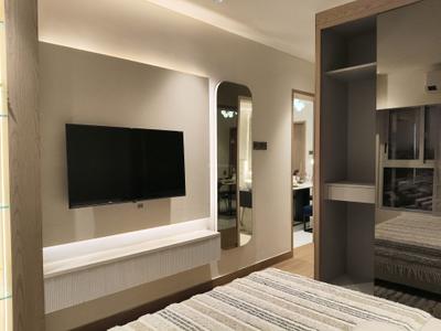 Bedroom Image of 850 Sq.ft 2 BHK Apartment / Flat for rent in Satra Harmony, Chembur Mumbai for Rs. 80000