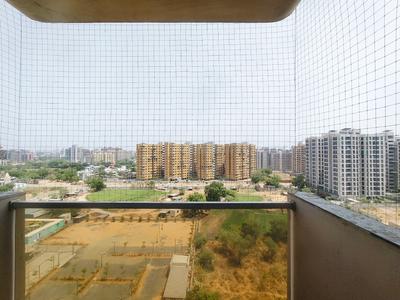 Balcony Image of 2650 Sq.ft 4 BHK Apartment / Flat for rent in Swagat Agacia, Sargasan Gandhinagar for Rs. 50000