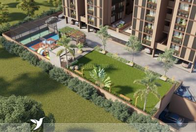 Image of 1845 Sq.ft 3 BHK Apartment / Flat for sale in Divyajyot Sarang Sky, Vaishno Devi Circle, Ahmedabad for Rs. 8775000