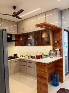 Kitchen Image of 1180 Sq.ft 2 BHK Apartment / Flat for sale in Arise Atlantis, Jagatpur Ahmedabad for Rs. 6500000