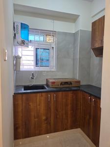 Kitchen Image of 640 Sq.ft 1 BHK Builder Floor for rent in BTM Layout Bengaluru for Rs. 26000