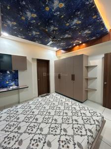 Bedroom Image of 2150 Sq.ft 3 BHK Apartment / Flat for rent in Darshanam Club Life, Undera Vadodara for Rs. 45000