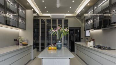 Kitchen Image of 4000 Sq.ft 4 BHK Apartment / Flat for sale in Vesu Surat for Rs. 28400000