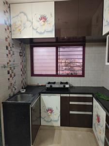Kitchen Image of 1186 Sq.ft 2 BHK Apartment / Flat for sale in Home Maker Advait, New Mehul Nagar Jamnagar for Rs. 4000000