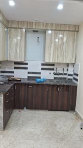 Kitchen Image of 500 Sq.ft 1 BHK Builder Floor for rent in Preet Vihar New Delhi for Rs. 14000