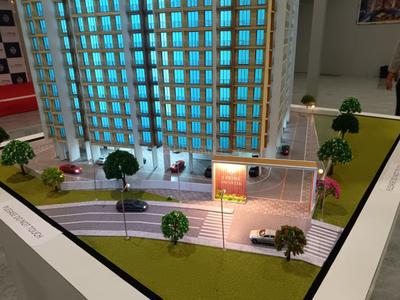 Balcony Image of 600 Sq.ft 1 BHK Apartment / Flat for sale in J Prime Swastik, Shirdhon Navi Mumbai for Rs. 3600000