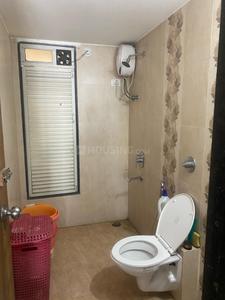 Bathroom Image of 1850 Sq.ft 3 BHK Apartment / Flat for rent in Proviso Sai Proviso Aashlesha, Kopar Khairane Navi Mumbai for Rs. 85000