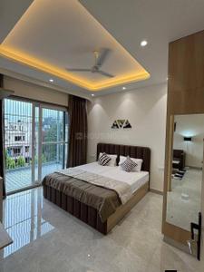 Bedroom Image of 750 Sq.ft 1 BHK Apartment / Flat for rent in Goyal Prime Plaza, Bodakdev Ahmedabad for Rs. 15000