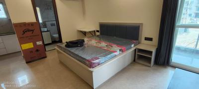 Bedroom Image of 900 Sq.ft 1 RK Builder Floor for rent in Sector 52 Gurgaon for Rs. 30500