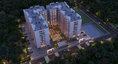 Image of 829 Sq.ft 2 BHK Apartment / Flat for sale in Shree Vrundavan Park, Baramati, Pune for Rs. 1850000