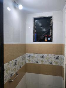 Common Bathroom Image of 490 Sq.ft 1 BHK Apartment / Flat for rent in Raunak Bliss, Kasarvadavali Thane for Rs. 18280