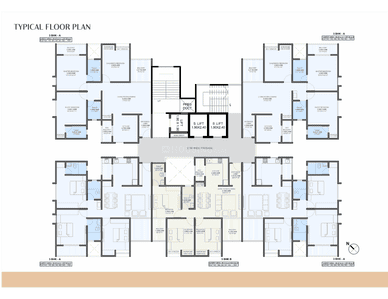 Image of 1207 Sq.ft 3 BHK Apartment / Flat for sale in Rachana Privana, Moshi, Pune for Rs. 10800000
