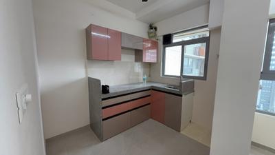 Kitchen Image of 670 Sq.ft 2 BHK Apartment / Flat for rent in Piramal Vaikunth Cluster 3 T1, Thane West Thane for Rs. 45000