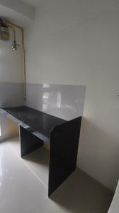 Kitchen Image of 700 Sq.ft 1 BHK Apartment / Flat for rent in Ashar Arize, Kalwa Thane for Rs. 27000
